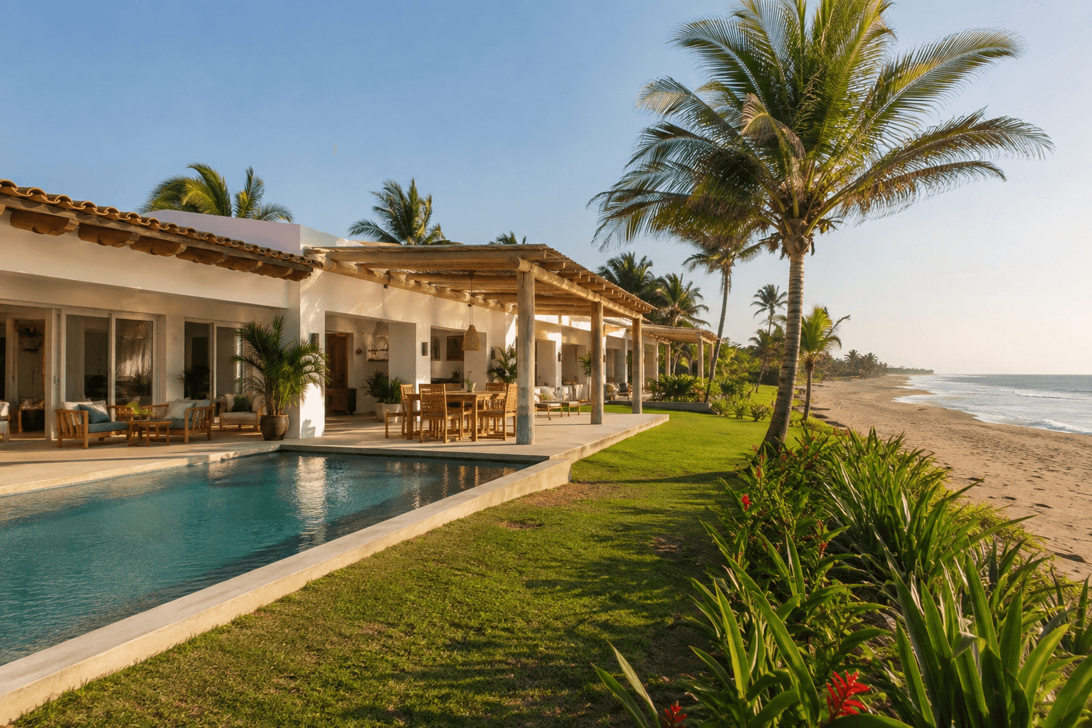 Casa de playa preparada para una estancia KUQUBA